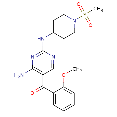 Chemical structure of BindingDB Monomer ID 12611