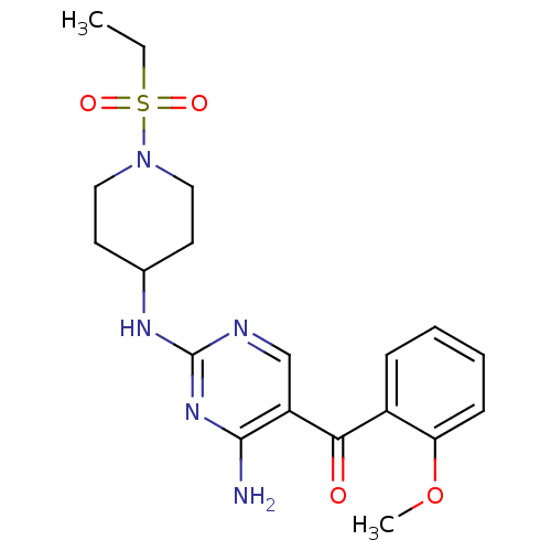 Chemical structure of BindingDB Monomer ID 12612