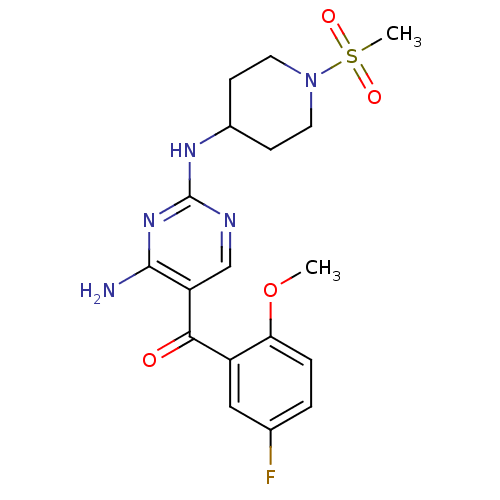Chemical structure of BindingDB Monomer ID 12617