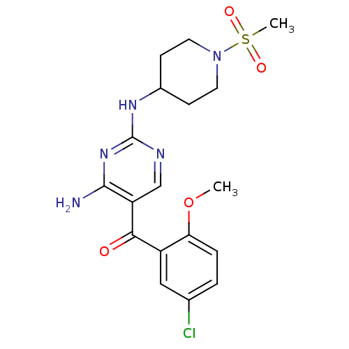 Chemical structure of BindingDB Monomer ID 12618