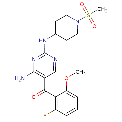 Chemical structure of BindingDB Monomer ID 12619