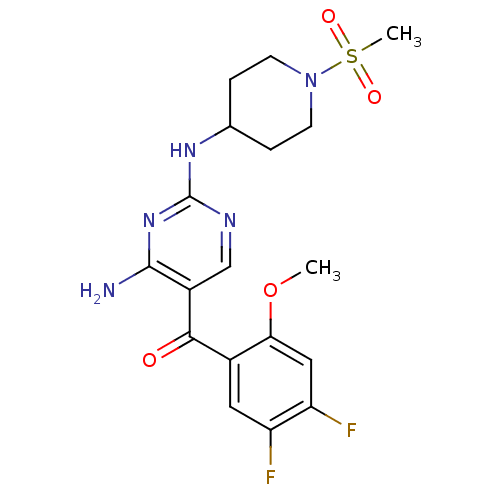 Chemical structure of BindingDB Monomer ID 12622
