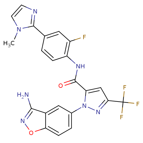 Chemical structure of BindingDB Monomer ID 12662