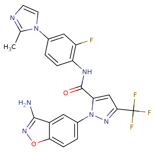 Chemical structure of BindingDB Monomer ID 12663