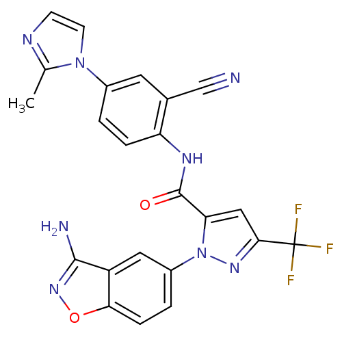 Chemical structure of BindingDB Monomer ID 12666