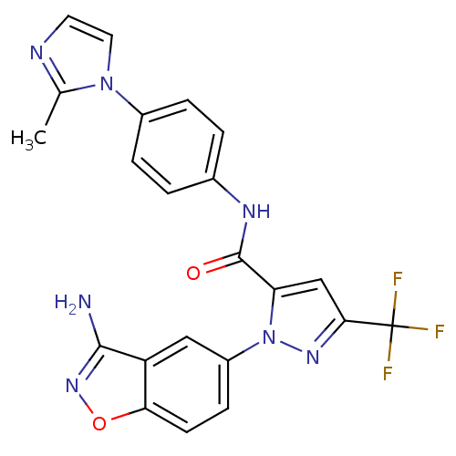 Chemical structure of BindingDB Monomer ID 12667