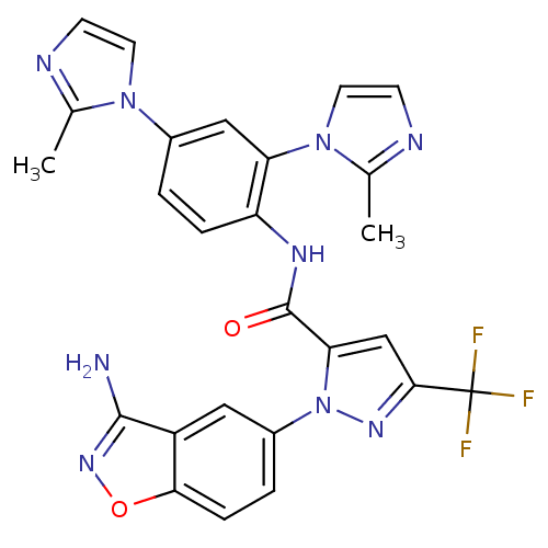 Chemical structure of BindingDB Monomer ID 12668