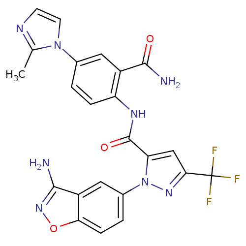 Chemical structure of BindingDB Monomer ID 12670