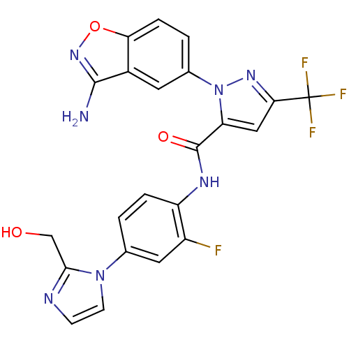 Chemical structure of BindingDB Monomer ID 12673