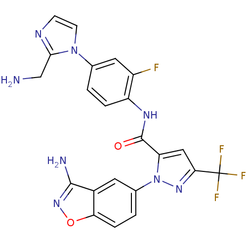 Chemical structure of BindingDB Monomer ID 12674