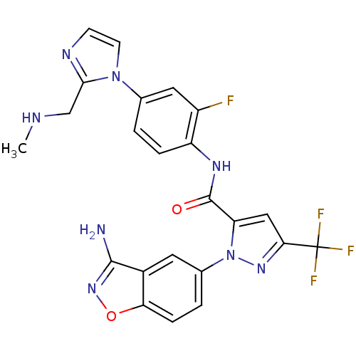 Chemical structure of BindingDB Monomer ID 12675