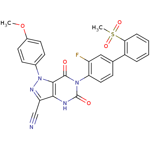 Chemical structure of BindingDB Monomer ID 12707
