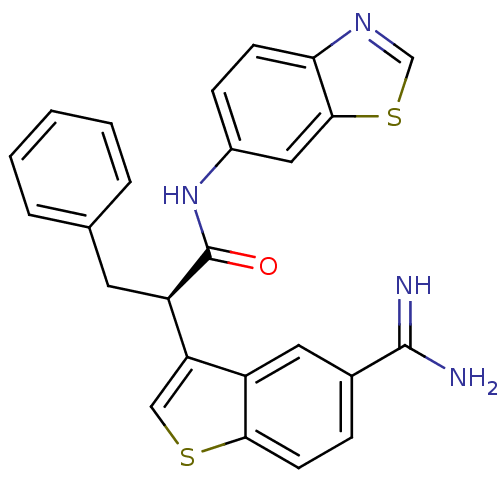 Chemical structure of BindingDB Monomer ID 12821