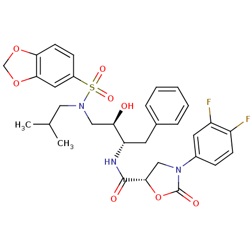 Chemical structure of BindingDB Monomer ID 12892