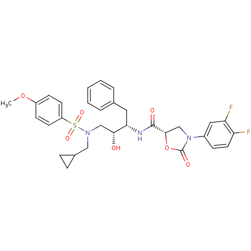 Chemical structure of BindingDB Monomer ID 12905