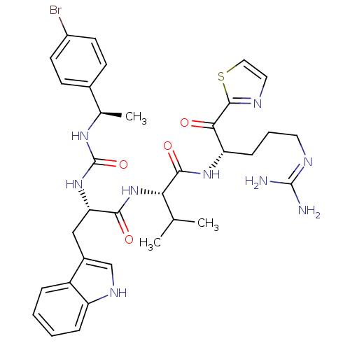 Chemical structure of BindingDB Monomer ID 12975