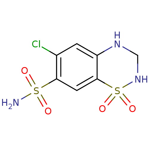 Chemical structure of BindingDB Monomer ID 13076