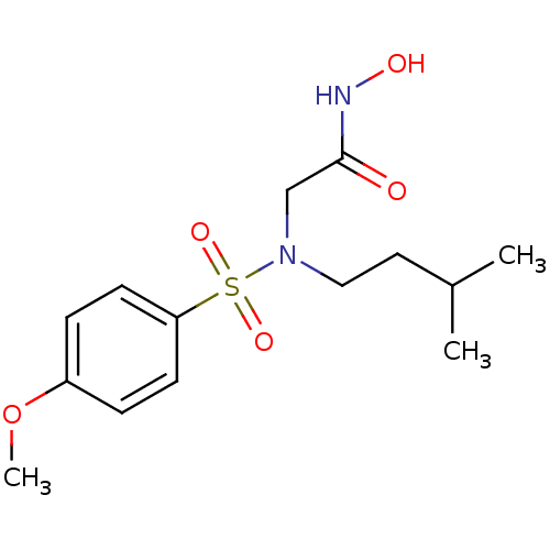 Chemical structure of BindingDB Monomer ID 13098