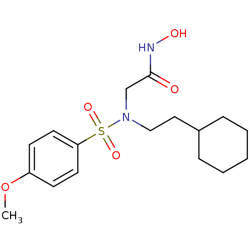 Chemical structure of BindingDB Monomer ID 13100