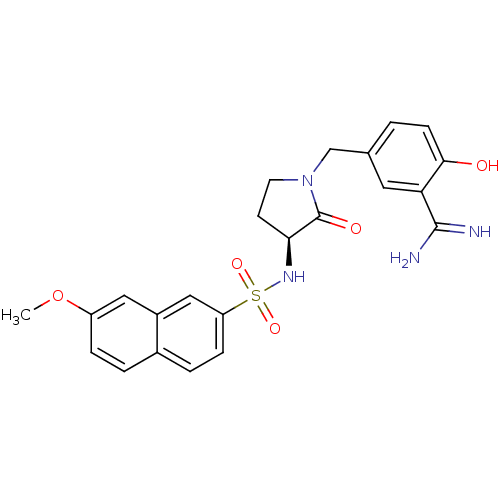 Chemical structure of BindingDB Monomer ID 13287