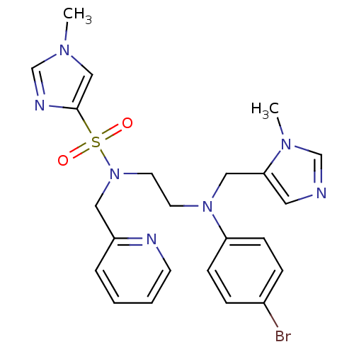 Chemical structure of BindingDB Monomer ID 13309