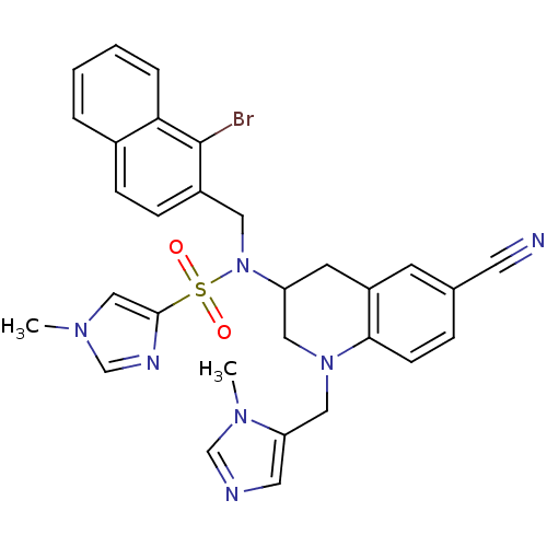 Chemical structure of BindingDB Monomer ID 13326