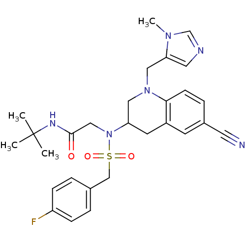 Chemical structure of BindingDB Monomer ID 13334