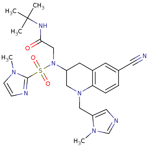Chemical structure of BindingDB Monomer ID 13335