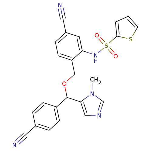 Chemical structure of BindingDB Monomer ID 13412
