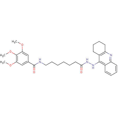Chemical structure of BindingDB Monomer ID 13542