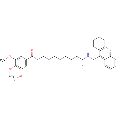 Chemical structure of BindingDB Monomer ID 13543