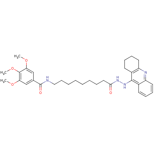 Chemical structure of BindingDB Monomer ID 13544