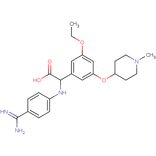 Chemical structure of BindingDB Monomer ID 13565