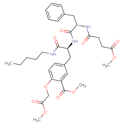 Chemical structure of BindingDB Monomer ID 13612
