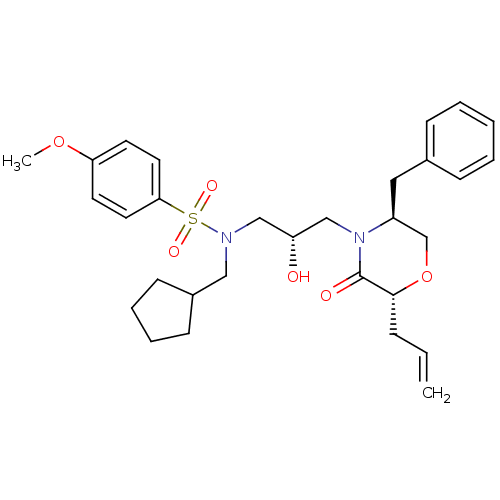 Chemical structure of BindingDB Monomer ID 13726
