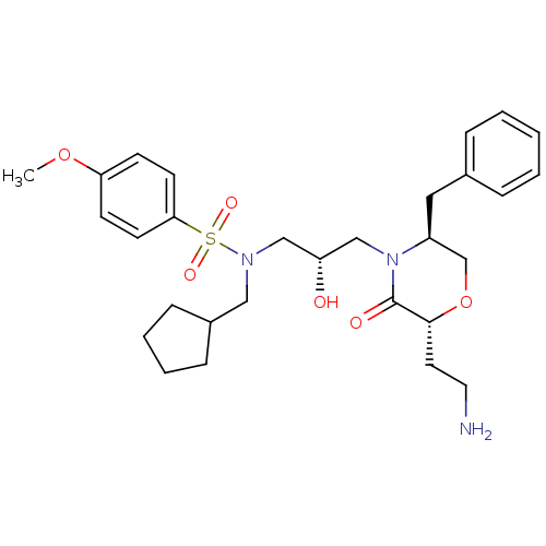 Chemical structure of BindingDB Monomer ID 13732