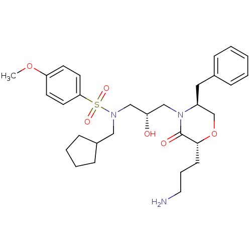 Chemical structure of BindingDB Monomer ID 13734