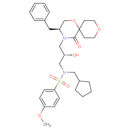 Chemical structure of BindingDB Monomer ID 13737