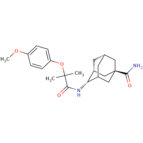 Chemical structure of BindingDB Monomer ID 13761