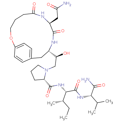 Chemical structure of BindingDB Monomer ID 13927