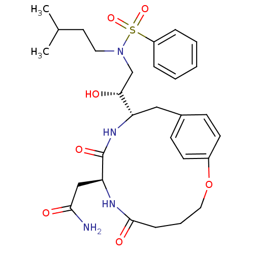 Chemical structure of BindingDB Monomer ID 13928