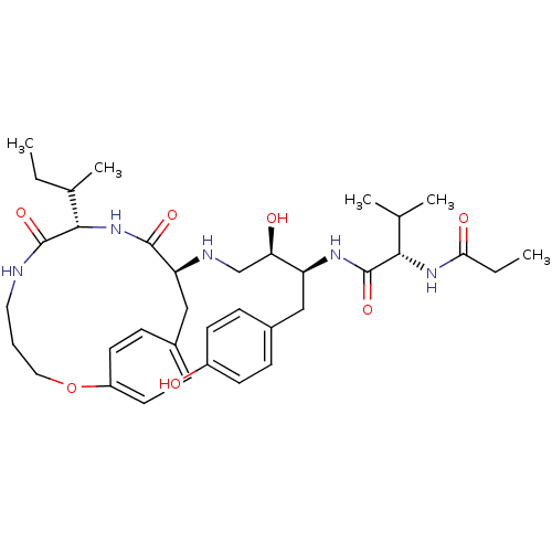 Chemical structure of BindingDB Monomer ID 13933