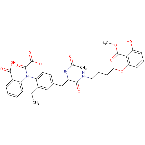 Chemical structure of BindingDB Monomer ID 13976