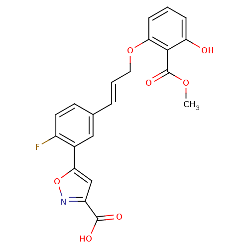Chemical structure of BindingDB Monomer ID 13990