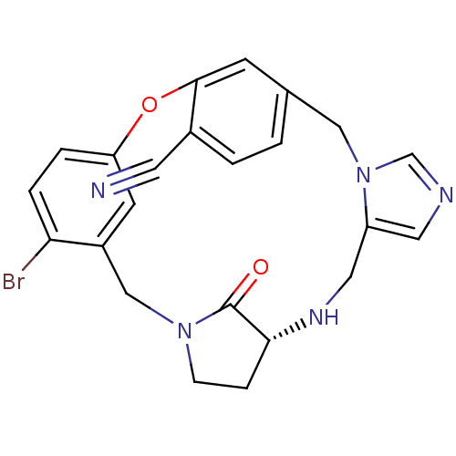 Chemical structure of BindingDB Monomer ID 14007