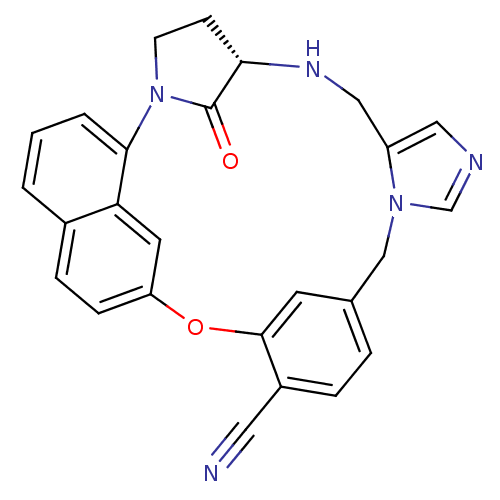 Chemical structure of BindingDB Monomer ID 14009