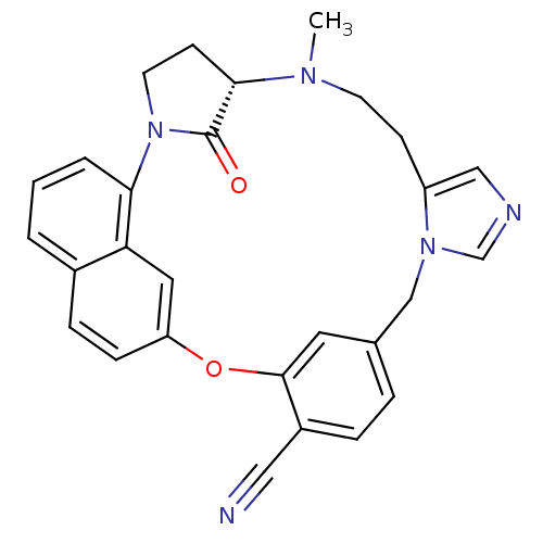 Chemical structure of BindingDB Monomer ID 14016