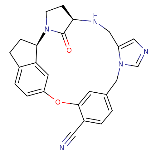 Chemical structure of BindingDB Monomer ID 14018
