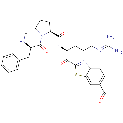 Chemical structure of BindingDB Monomer ID 14129