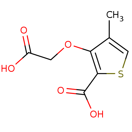 Chemical structure of BindingDB Monomer ID 14242